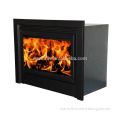 Big power Indoor insert built wood long burning fireplace wm207